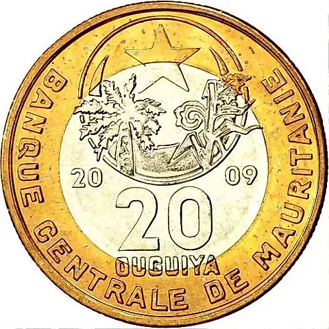 20 Ouguiya 2009 [Mauritania] — 1