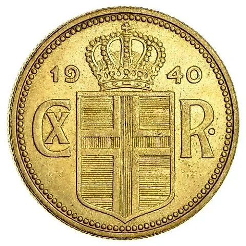 2 кроны 1940 [Исландия] — 1