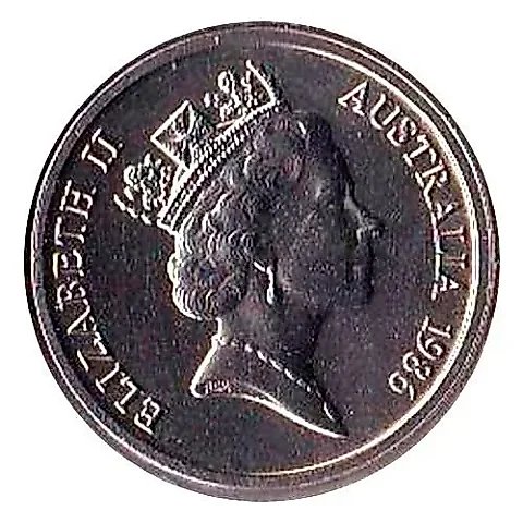 5 Cents 1986 [Australia] — 1
