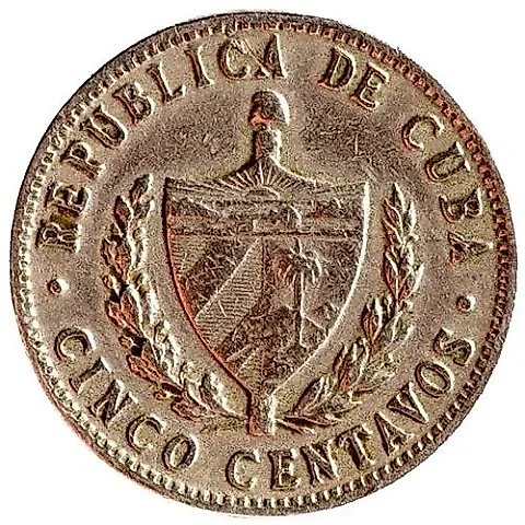 5 Centavos 1961 [Cuba] — 1