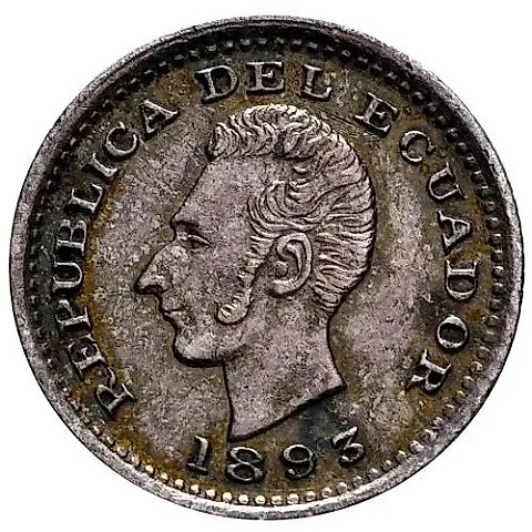 ½ Decimo 1893-1915 [Ecuador] — 1