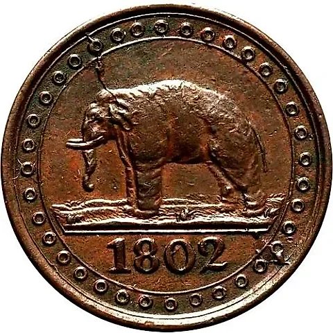 1/192 Riksdollar 1802-1804 [Sri Lanka] — 1