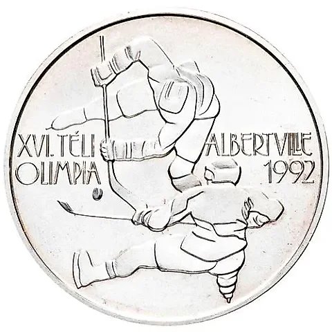 500 Forints 1989, XVI Winter Olympic Games, Albertville 1992 [Hungary] — 1
