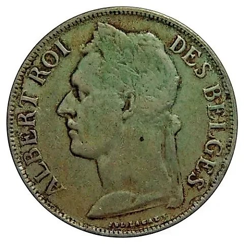 1 Franc 1920, BELGES [Democratic Republic of the Congo / Belgian Congo] — 1