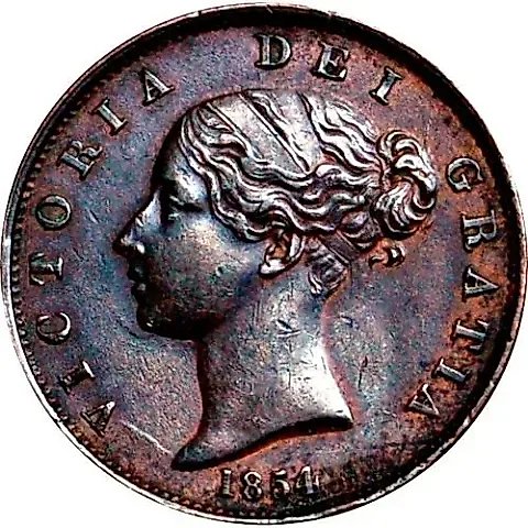 ½ Penny 1838-1859 [Great Britain] — 1
