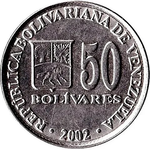 50 Bolivars 2002 [Venezuela] — 2