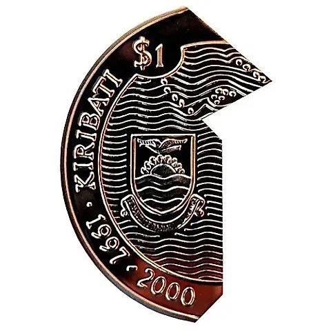 1 доллар 1997, Времена меняются /Tempora Mutantur/ [Кирибати] — 1