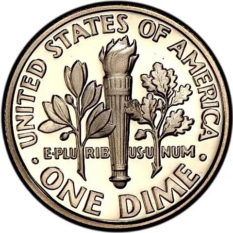 10 Cents 2003, S, Mint Mark "S" - San Francisco [USA] — 1