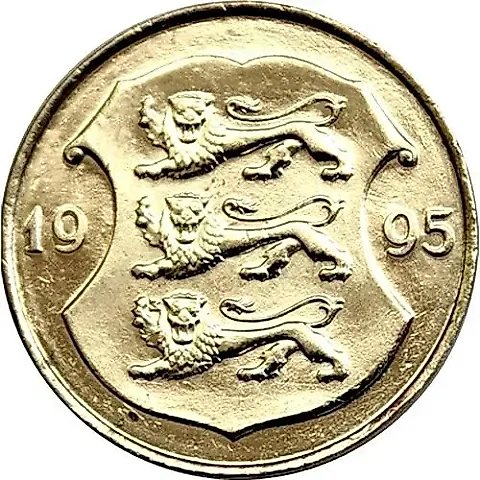 1 Kroon 1995 [Estonia] — 1