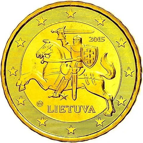 10 евроцентов 2015-2019 [Литва] — 1