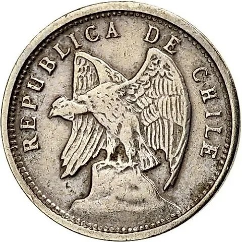 5 Centavos 1928 [Chile] — 1