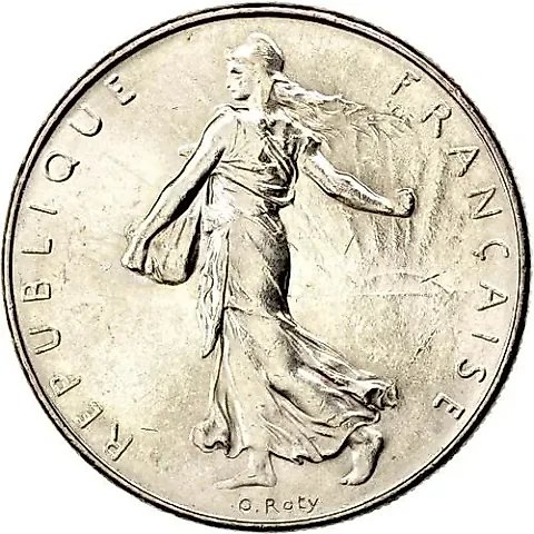 1 франк 1999 [Франция] — 1