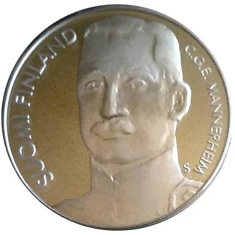 10 евро 2003, 300 лет Санкт-Петербургу, Карл Густав Эмиль Маннергейм [Финляндия] — 1