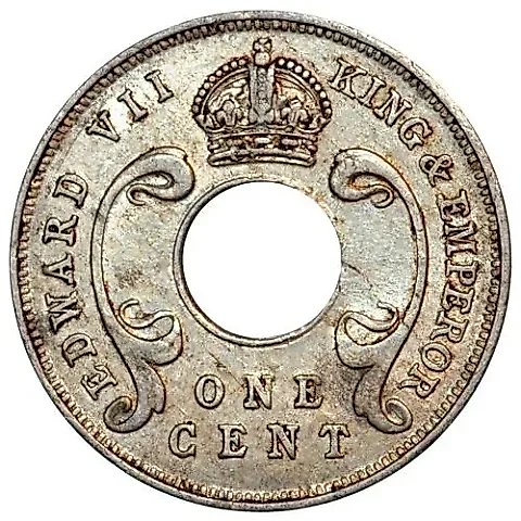 1 цент 1908 [Восточная Африка] — 1