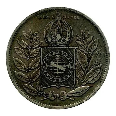 2000 Reis 1851-1852 [Brazil] — 1
