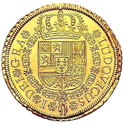 8 Escudos 1724 [Spain] — 1