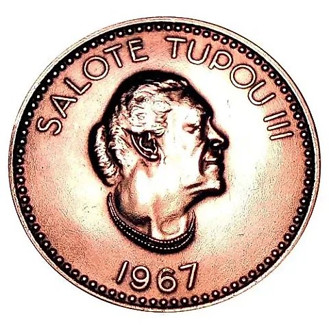 2 сенити 1967 [Тонга] — 1