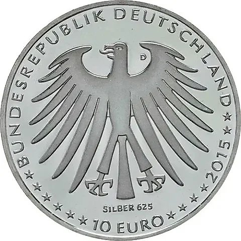 10 Euro 2015, Grimm's Fairy Tales - Sleeping Beauty [Germany] — 1