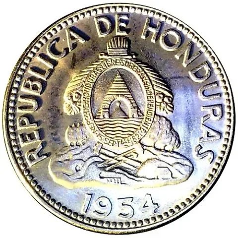 10 сентаво 1954 [Гондурас] — 1