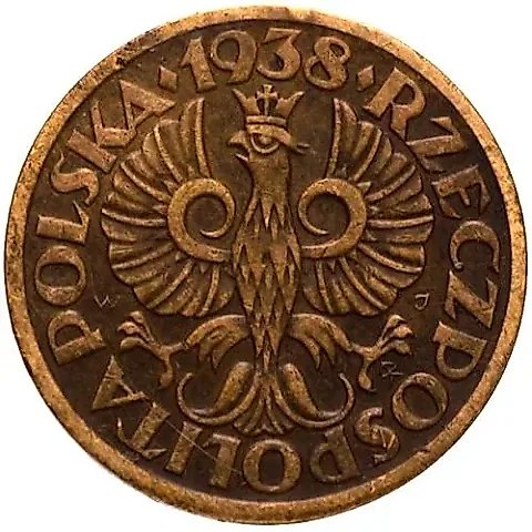 1 грош 1938 [Польша] — 1