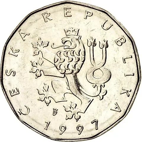 2 Koruny 1997 [Czech Republic] — 1