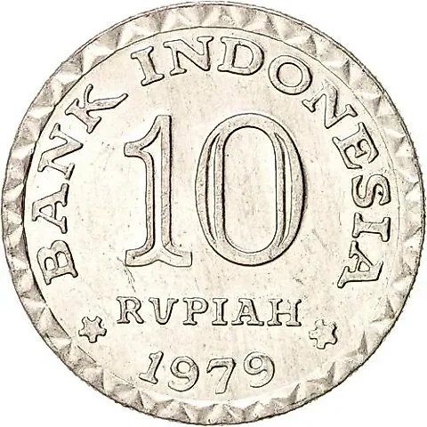 10 Rupiah 1979, FAO - National Energy Conservation Program [Indonesia] — 1