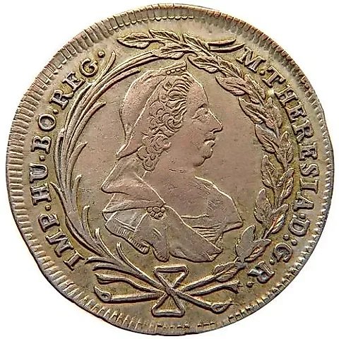 10 Kreuzer 1768-1780, Maria Theresa - Vienna [Austria] — 1