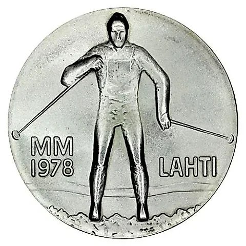 25 марок 1978, Зимние игры в Лахти [Финляндия] — 1