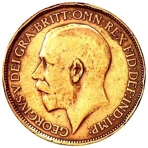 ½ пенни 1911-1925 [Великобритания] — 1