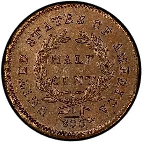 1/2 Cent 1794 [USA] — 1