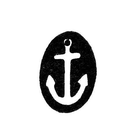 Городское клеймо Хапсала 1824 г. "Якорь"