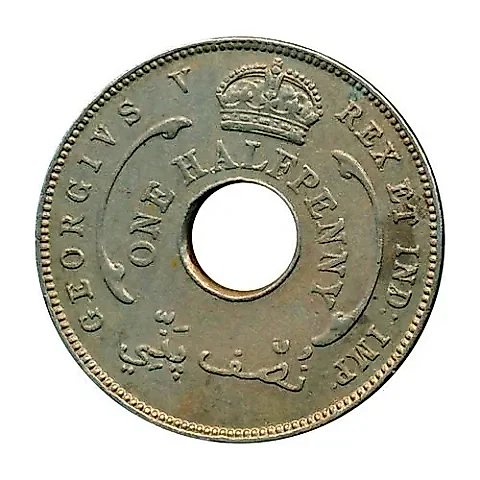 1/2 пенни 1935 [Британская Западная Африка] — 1