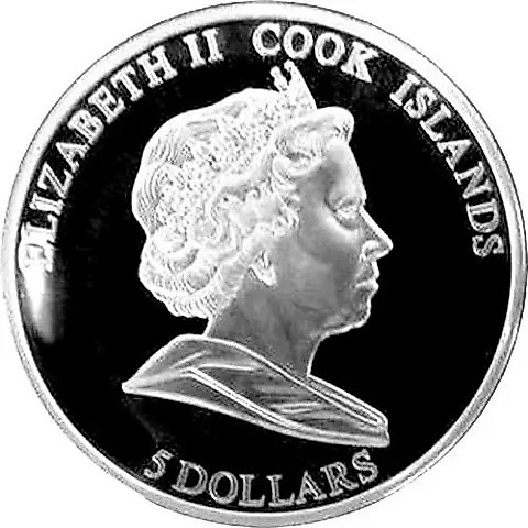 5 долларов 2010, Дорогая Крестная [Острова Кука] — 1