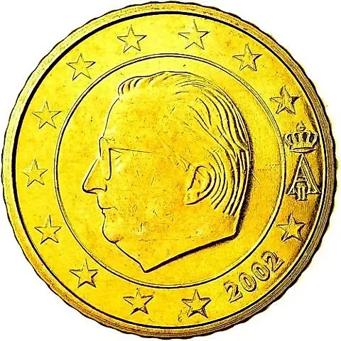 50 Euro Cents 1999-2006 [Belgium] — 1