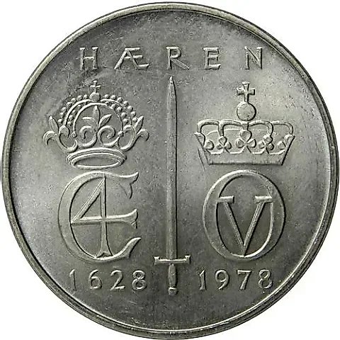 5 крон 1978, норвежская армия [Норвегия] — 1