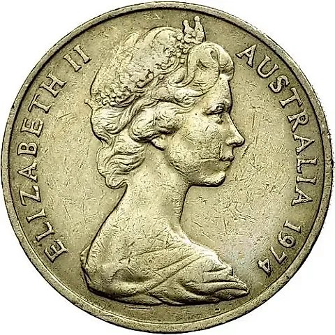 20 центов 1974 [Австралия] — 1