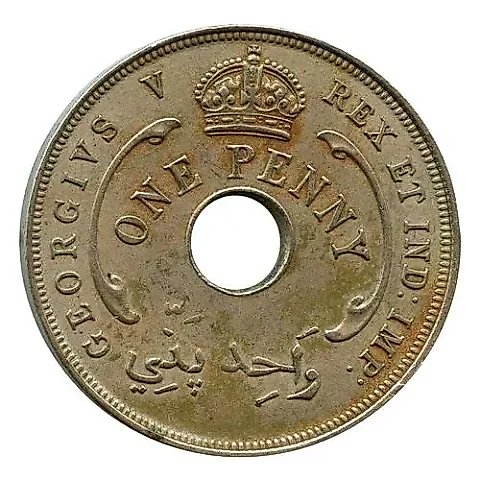 1 пенни 1926 [Британская Западная Африка] — 1
