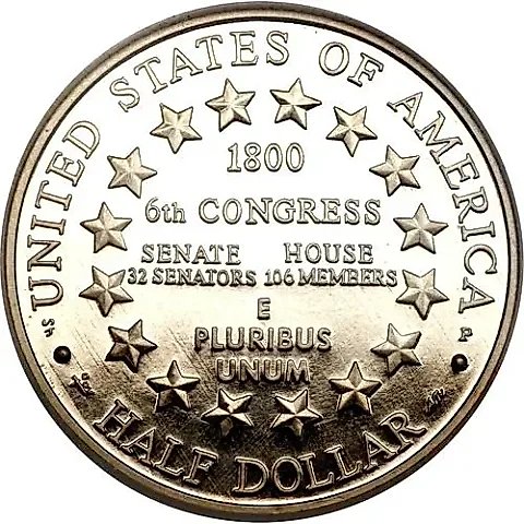 50 Cents 2001, P, Capitol Visitor Center [USA] — 1