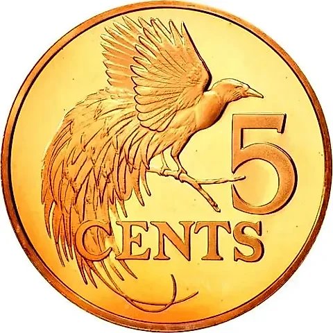 5 Cents 1976 [Trinidad and Tobago / Trinidad] — 1