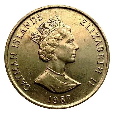 25 Cents 1987 [Cayman Islands] — 1