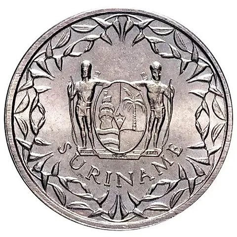 25 Cents 1962 [Suriname] — 1