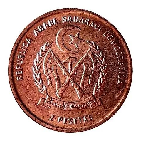 2 Pesetas 1992 [Western Sahara] — 1