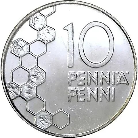 10 пенни 2000, М [Финляндия] — 1