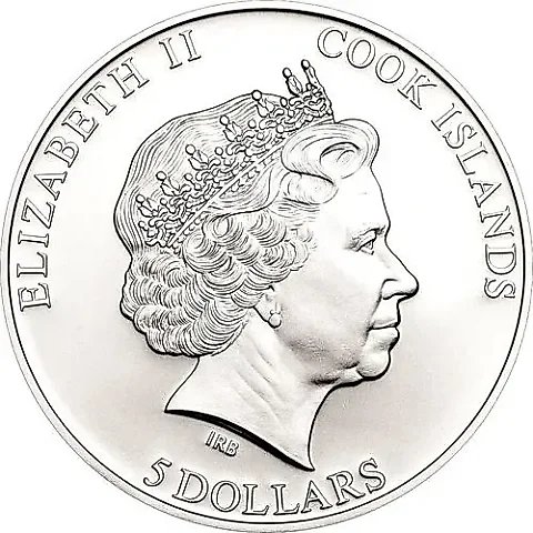 5 Dollars 2014, First Love [Cook Islands] — 1