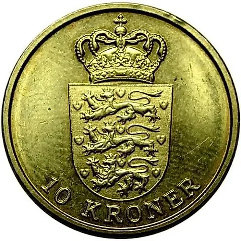 10 Kroner 2011 [Denmark] — 1