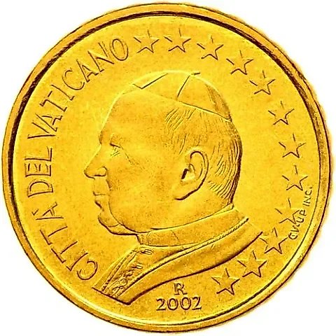 10 евроцентов 2002-2005 [Ватикан] — 1