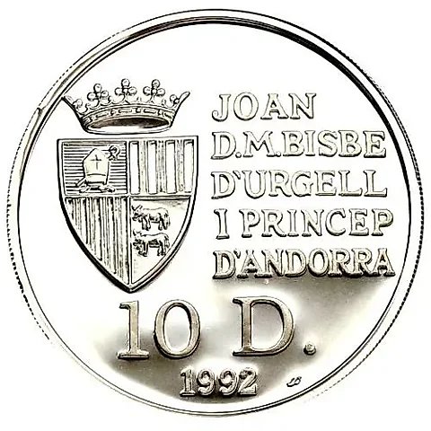 10 Diners 1992, Red Squirrel [Andorra] — 1