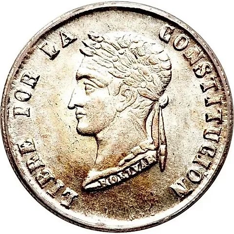 4 Sueldos 1853-1859 [Bolivia] — 1