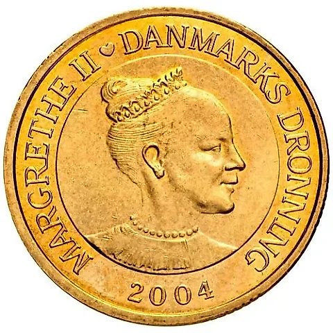 20 крон 2004, Свадьба Принца Фредерика и Мисс Мэри Дональдсон [Дания] — 1