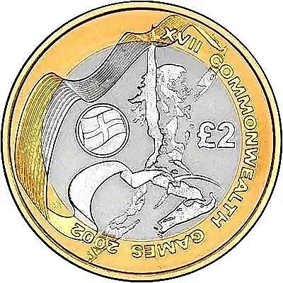 2 фунта 2002, флаг Англии [Великобритания] — 1